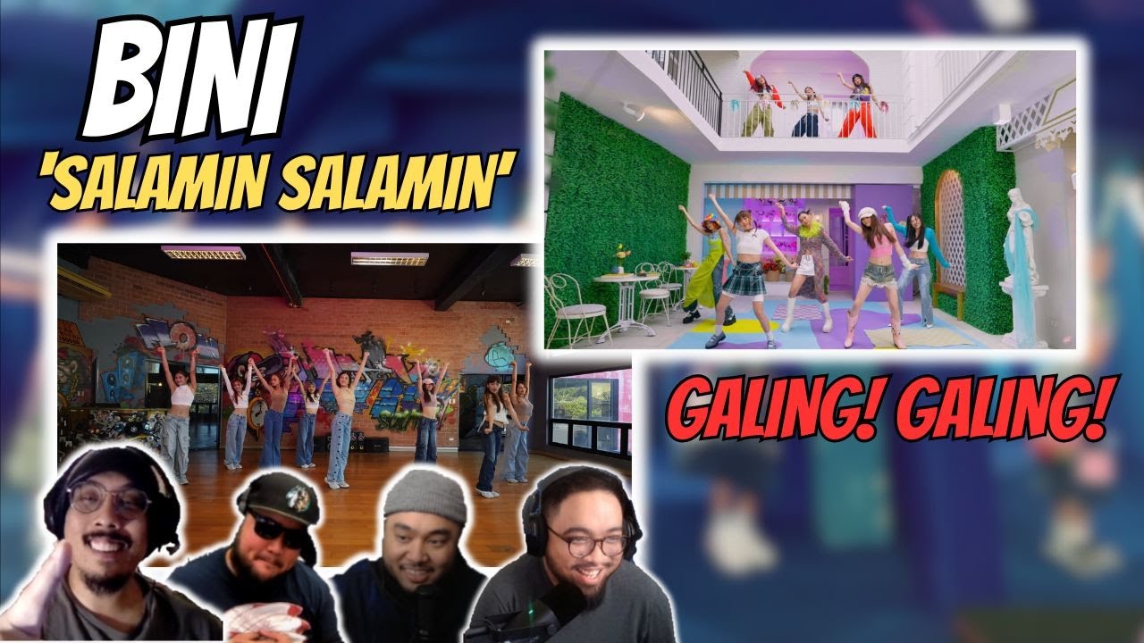 BINI | 'Salamin, Salamin'  MV & Dance Practice - Reaction - Ang Galing Galing!