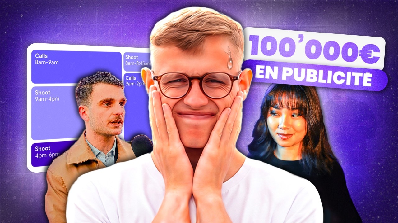 24h avec une agence qui dépense +100 000€ en publicité