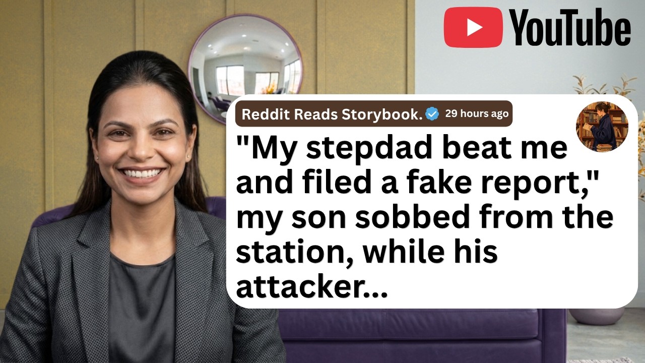 My son called, “Dad, I’m at the police station. My stepdad beat me and filed a fake report...