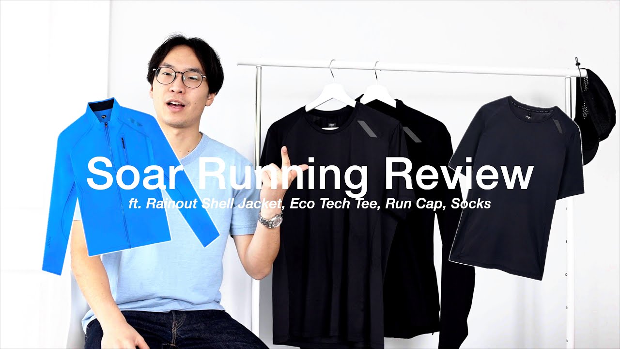 My Soar Running Collection 2025 Review - ft. Rainout Shell,  Eco Tech Tee & Run Cap