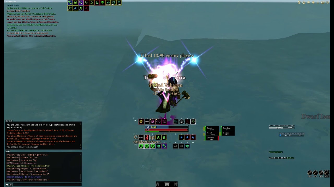 DAoC - Phoenix - Blademaster Fun with Malerhjerner & Friends
