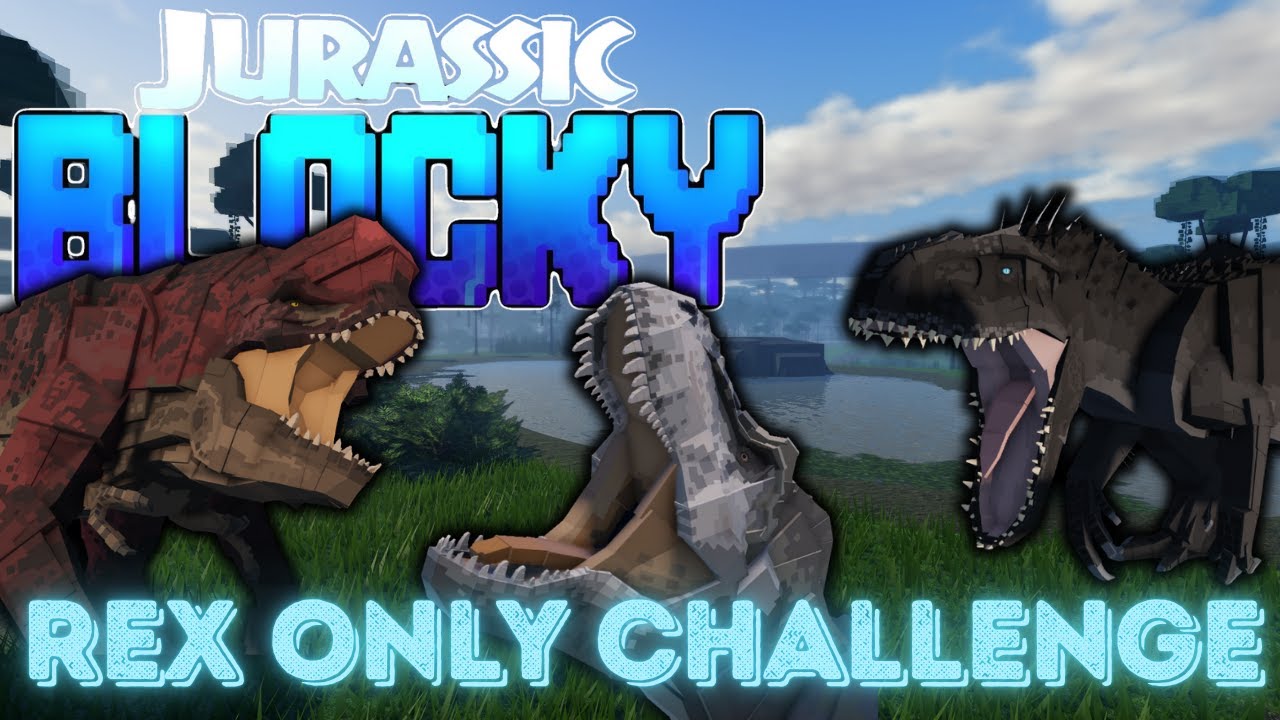 Jurassic Blocky Rex Challenge only