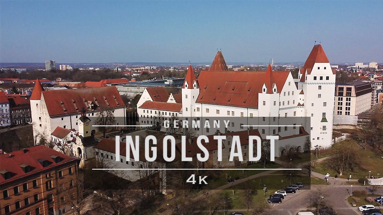 Ingolstadt 🇩🇪 - from above [4K]