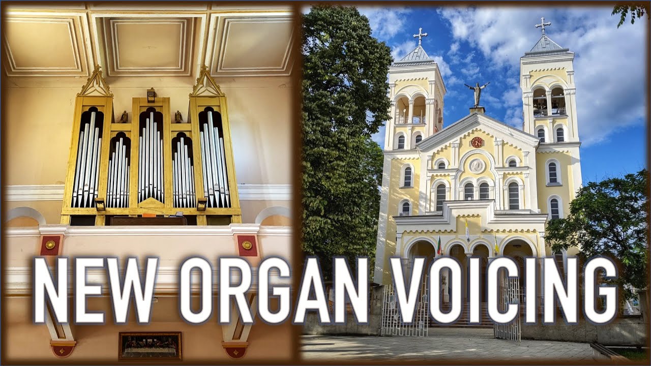 Voicing of Viscount Opera 400 Organ at the Church of the Most Sacred Heart in Rakovski - Bulgaria