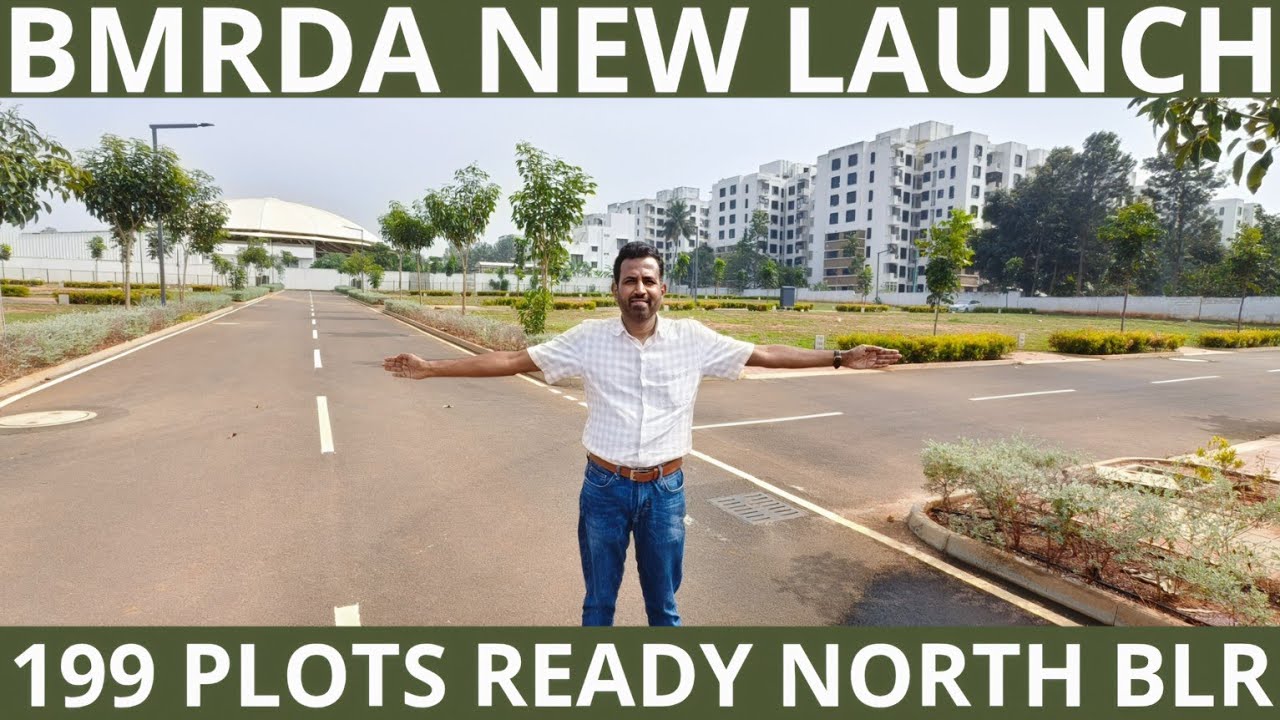 BMRDA Plots for Sale New Launch North Bangalore Development Zone.