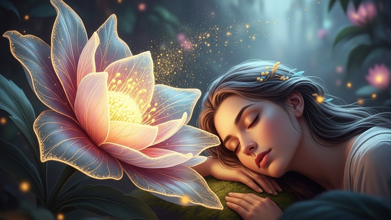 8 Hours Sleep Music  Calm HealingEnergy for Deepsleep