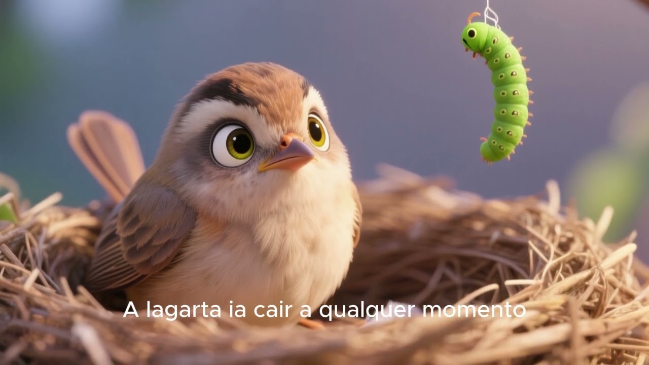 O Passarinho que Tinha Medo de Voar #historiasinfantis