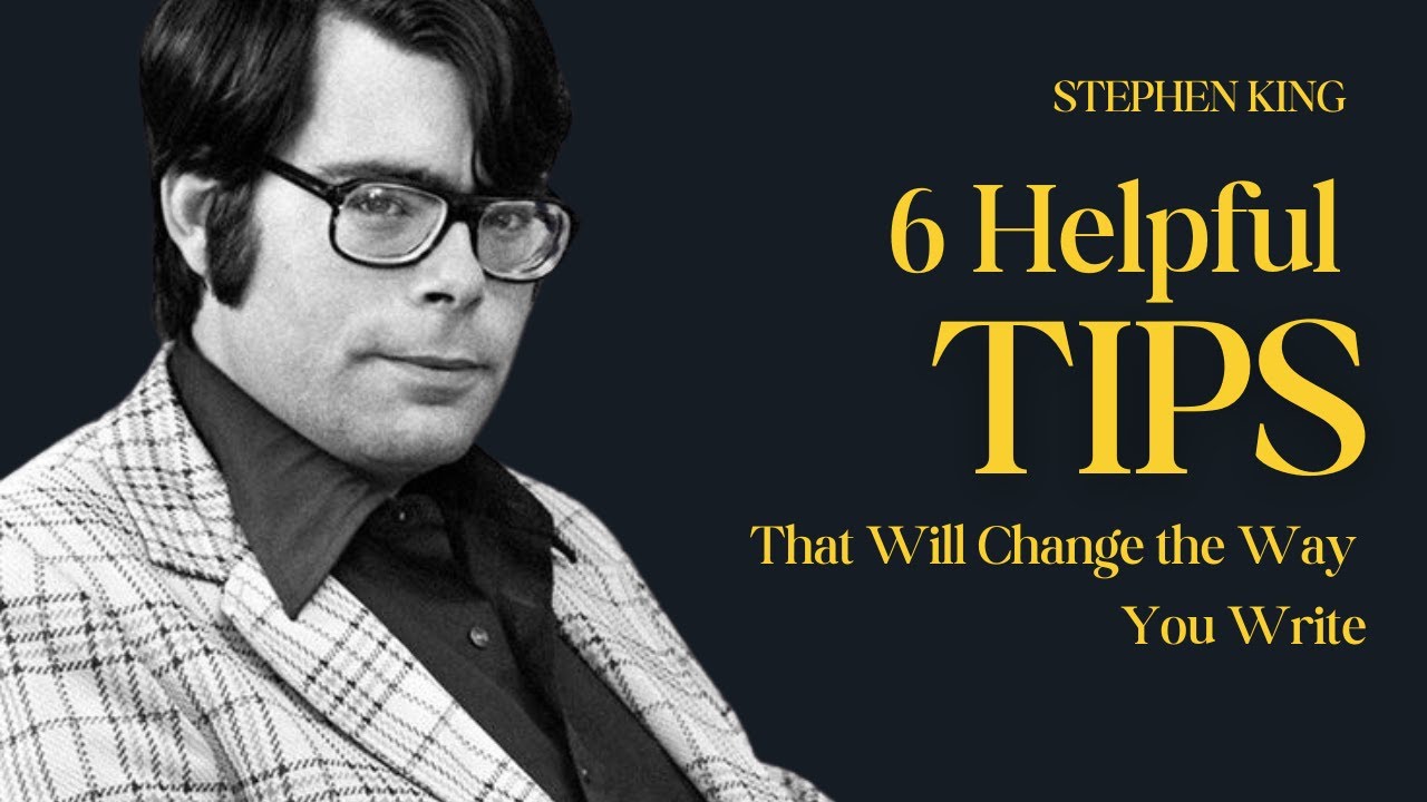 Stephen King Essential Writing Advice for Struggling Authors