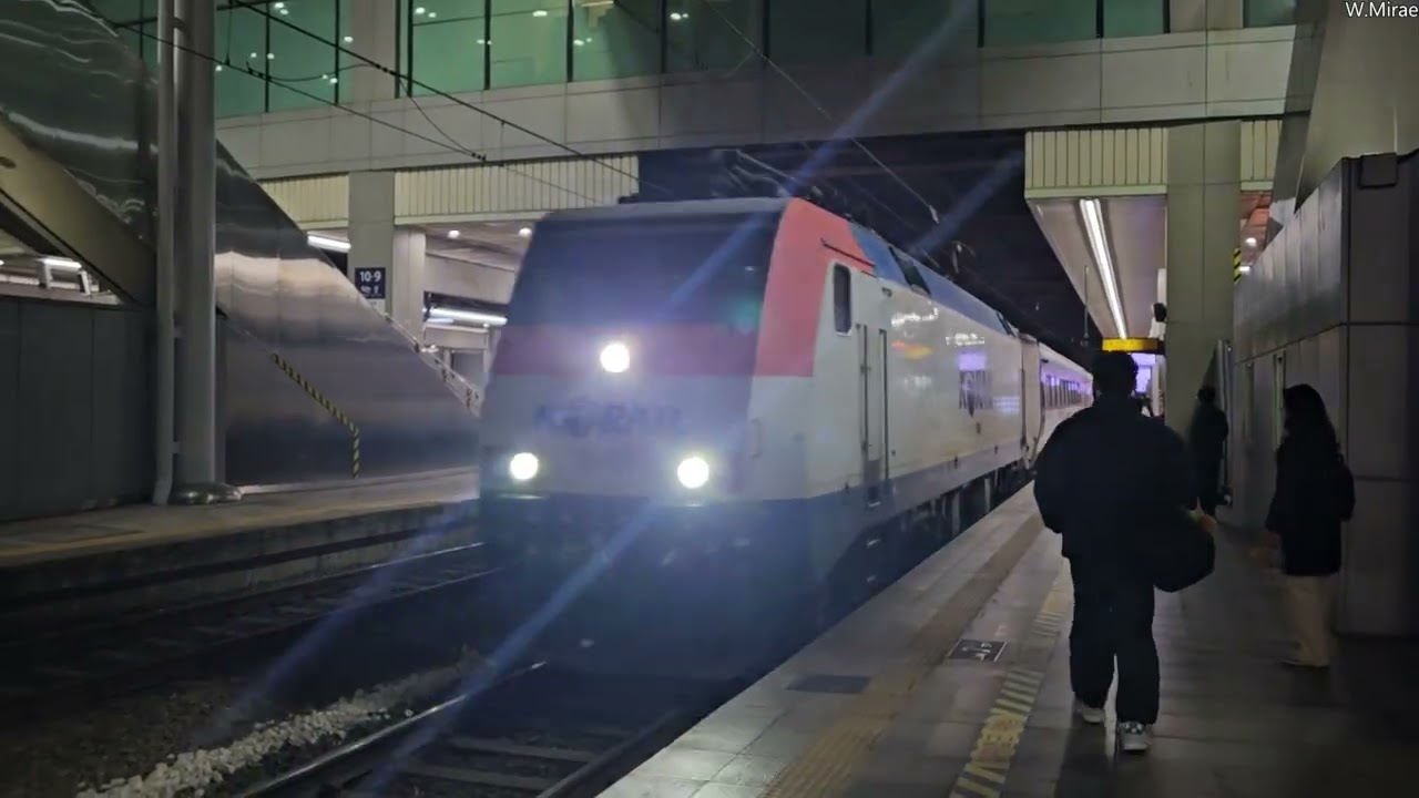 [철도영상] 그리운 안내방송과 함께 도착하는 무궁화호 1153열차ㅣ서울역 (2026.01)