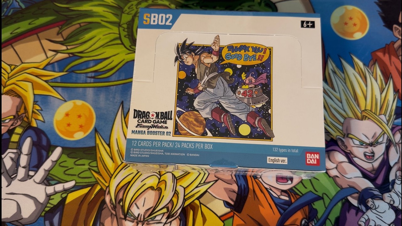 Unboxing Fusion World Manga Booster 02| Dragon Ball Super Card Game