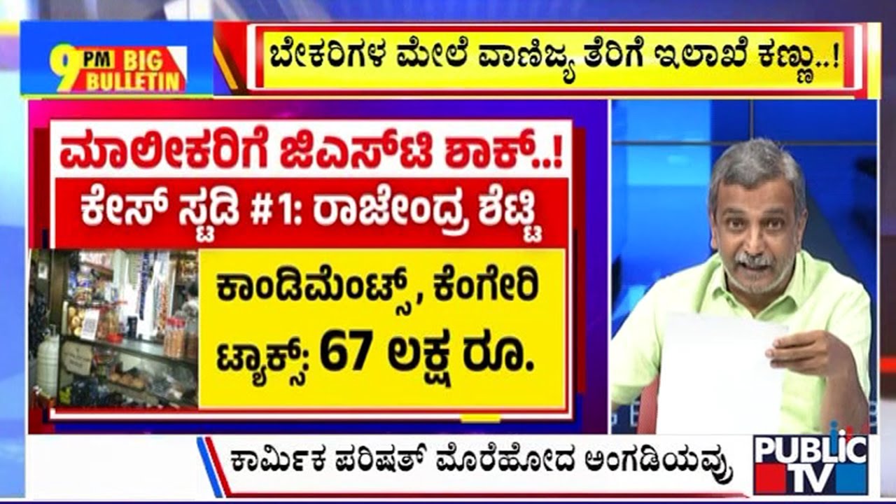 Big Bulletin | ಬೇಕರಿಗಳ ಮೇಲೆ ವಾಣಿಜ್ಯ ತೆರಿಗೆ ಇಲಾಖೆ ಕಣ್ಣು...! | HR Ranganath | July 11, 2025