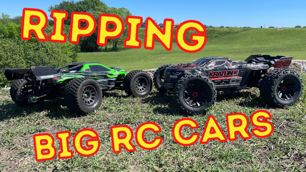 WHICH RC CAR IS MORE FUN? | Traxxas XRT 8S Vs. Arrma Kraton 8S EXB