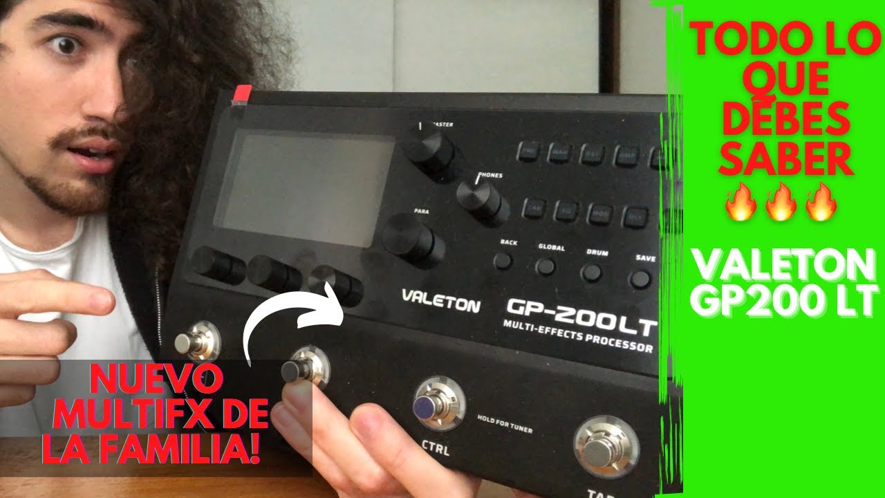 VALETON GP 200 LT 🔥 MEJOR PEDALERA CALIDAD PRECIO! 🎸 UNBOXING, REVIEW, EFECTOS!