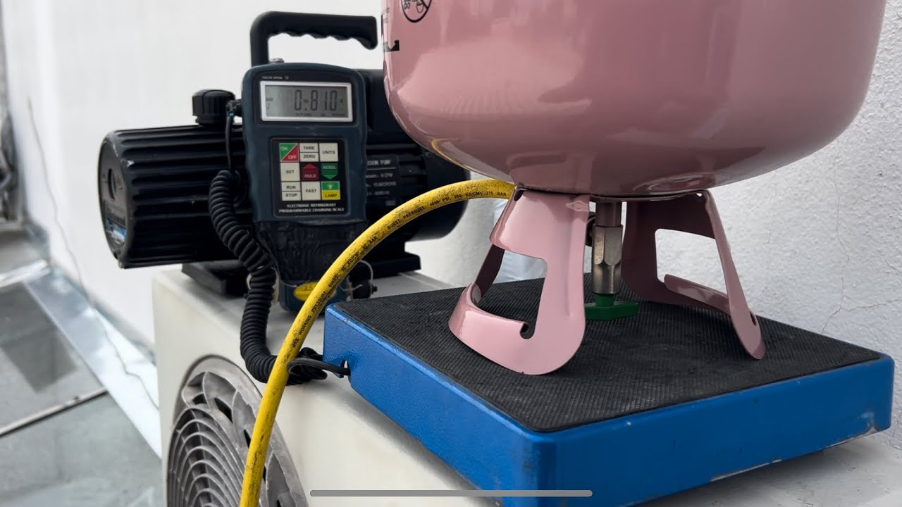 Carga de Gás Ar Condicionado Split Passo a Passo LG inverter