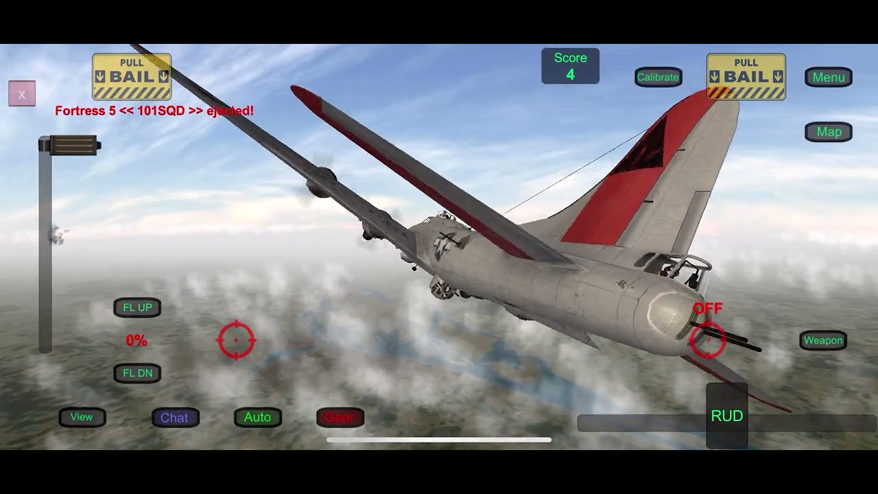 B-17 Bombing Hamburg/P-51 Escorting B-17s [Gunship Sequel WW2]