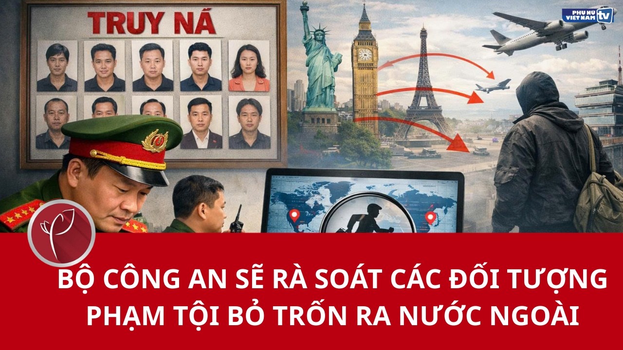 Bộ Công an sẽ rà soát các đối tượng phạm tội bỏ trốn ra nước ngoài