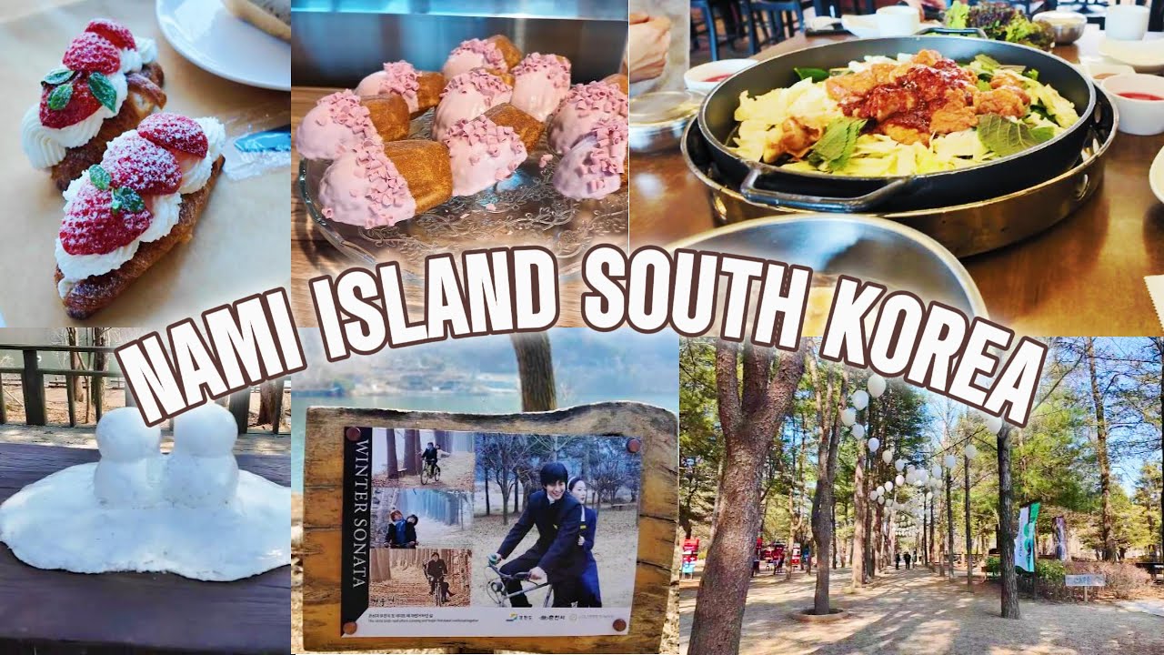 Exploring Nami Island 🇰🇷 Peaceful Nature Escape from Seoul