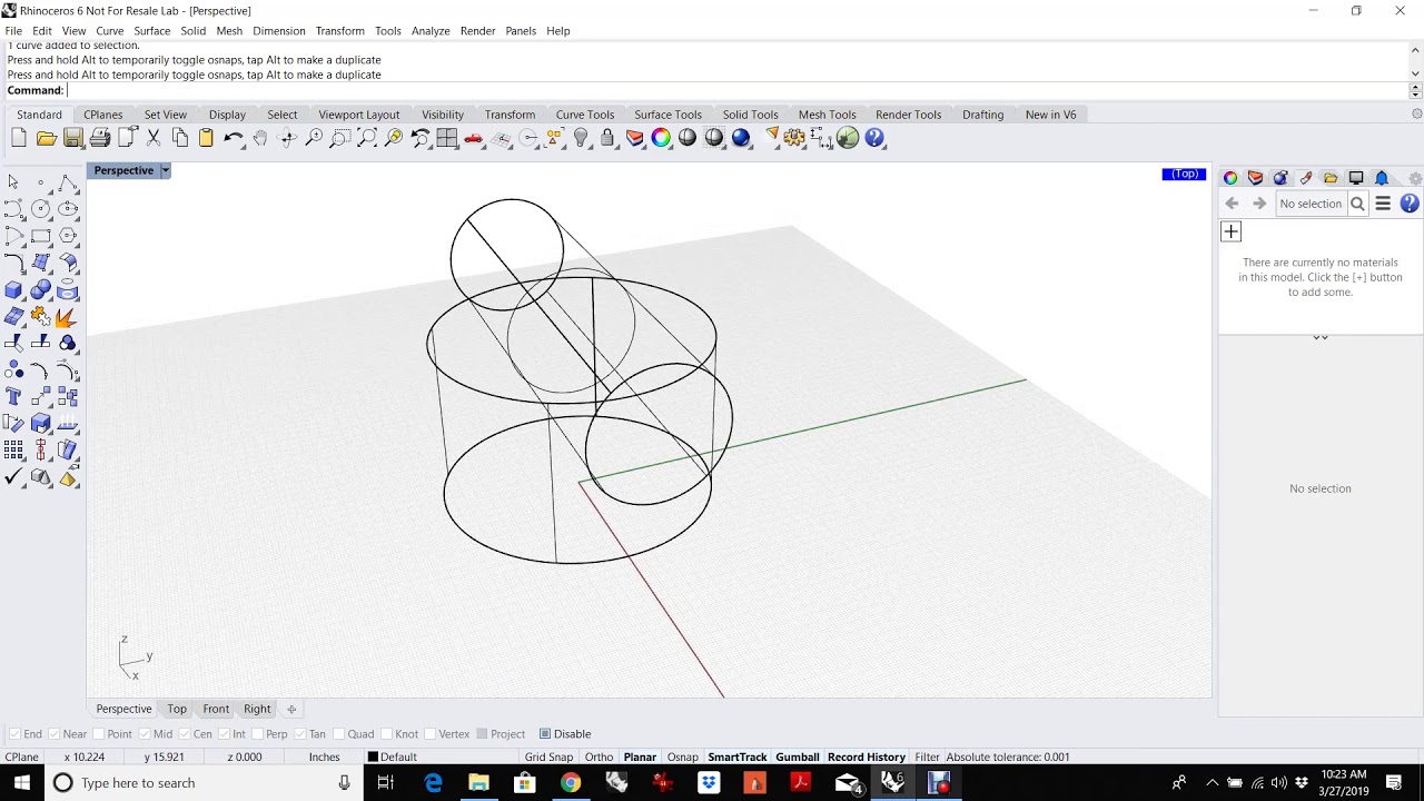Quick Tip: One View - Dynamic Cplanes in Rhino