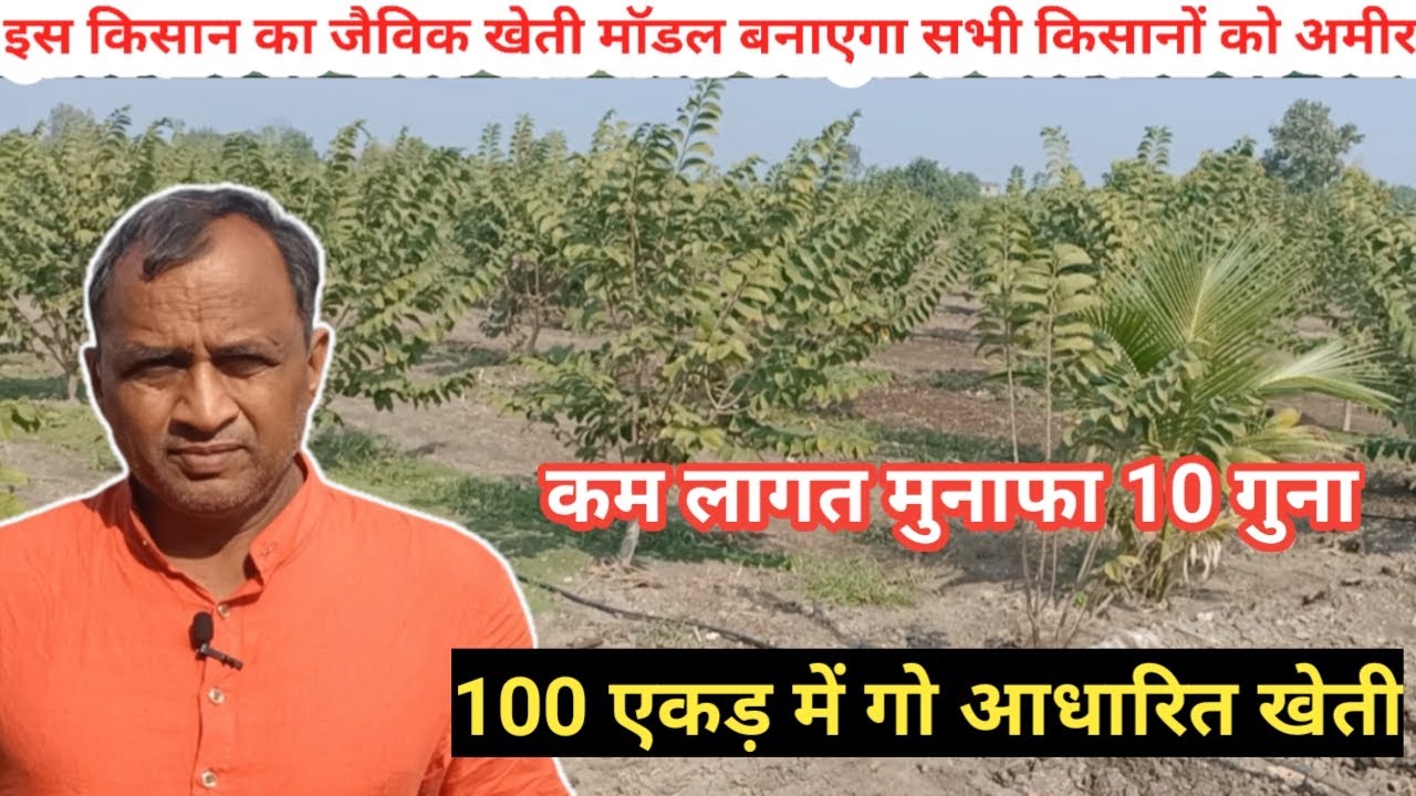 सर्वश्रेष्ठ गाय आधारित जैविक खेती | गिर गोपी फार्म Best Cow Based Organic Farming || Gir Gopi Farm