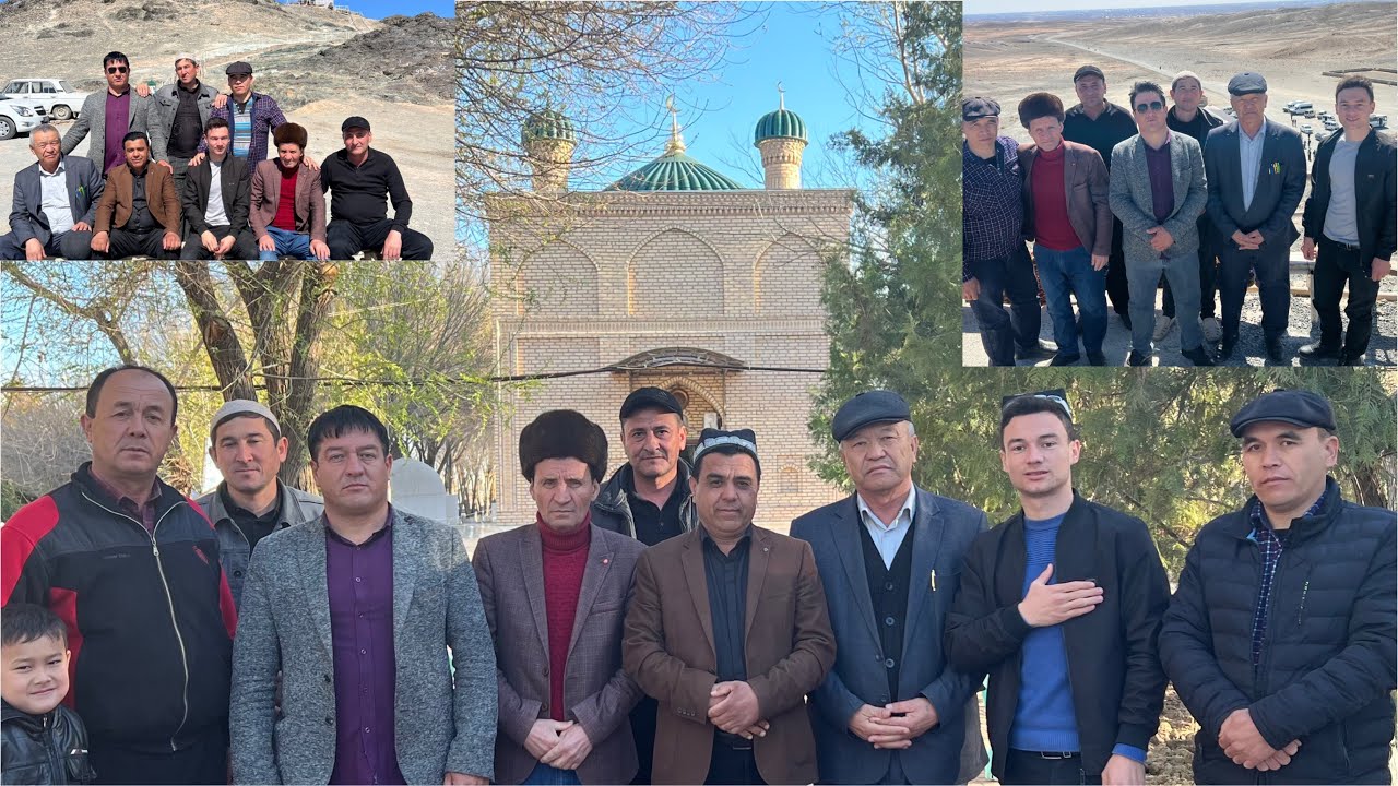 Hofizlar bilan ziyoratga bordik. Daryo bo'yinda soz suxbat