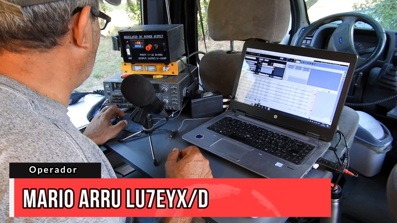 Radioaficionados en accion  Banda 40 metros Fonía