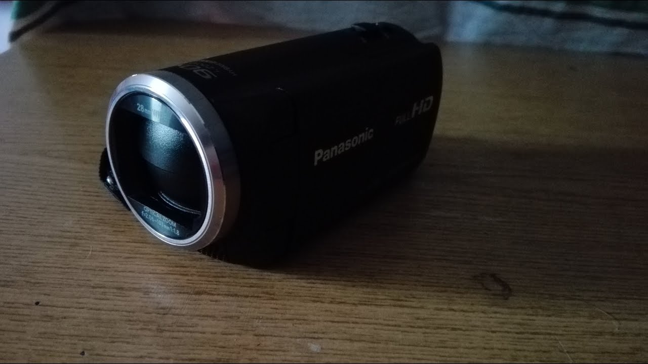 test kamery Panasonic HC-V180