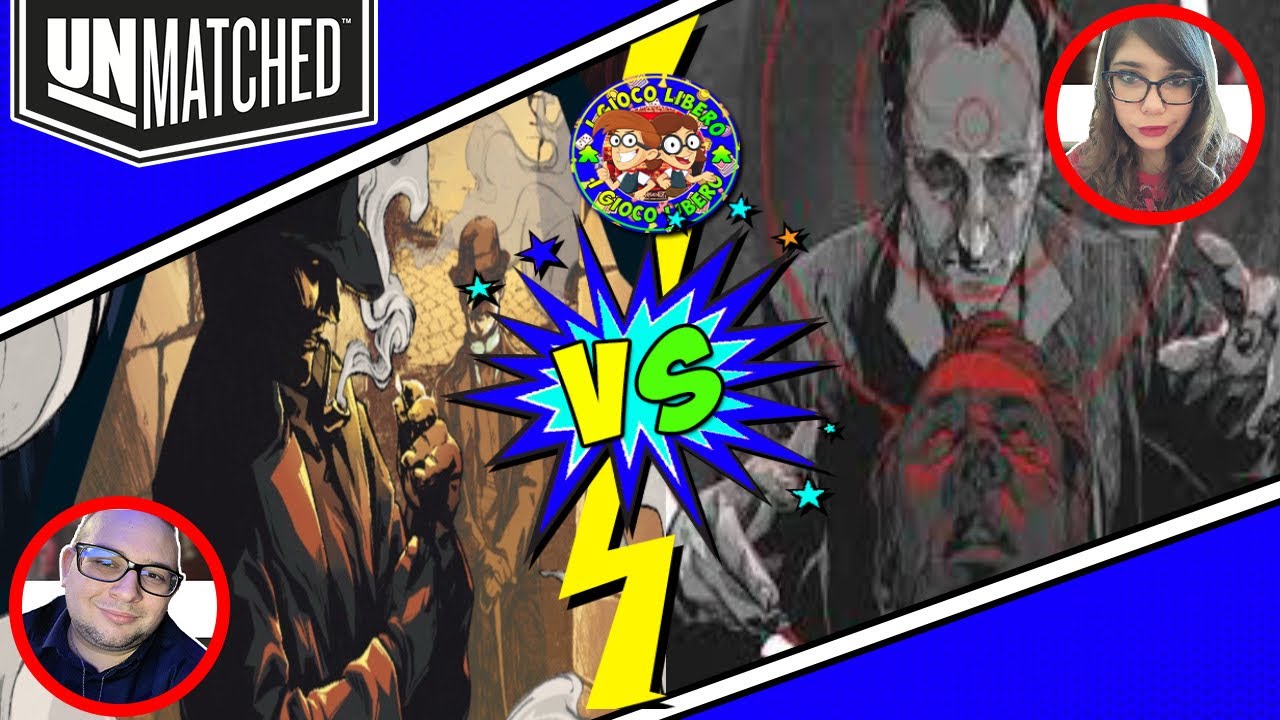 UNMATCHED - Dracula Vs Sherlock Holmes | Quarti Di Finale | Gioco Da Tavolo