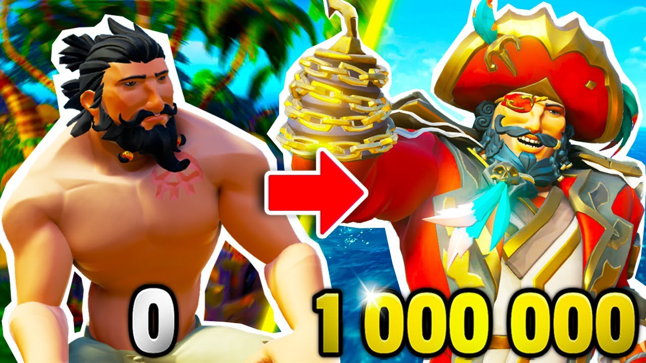De 0 à 1 MILLION de GOLDS en 2H sur Sea of Thieves