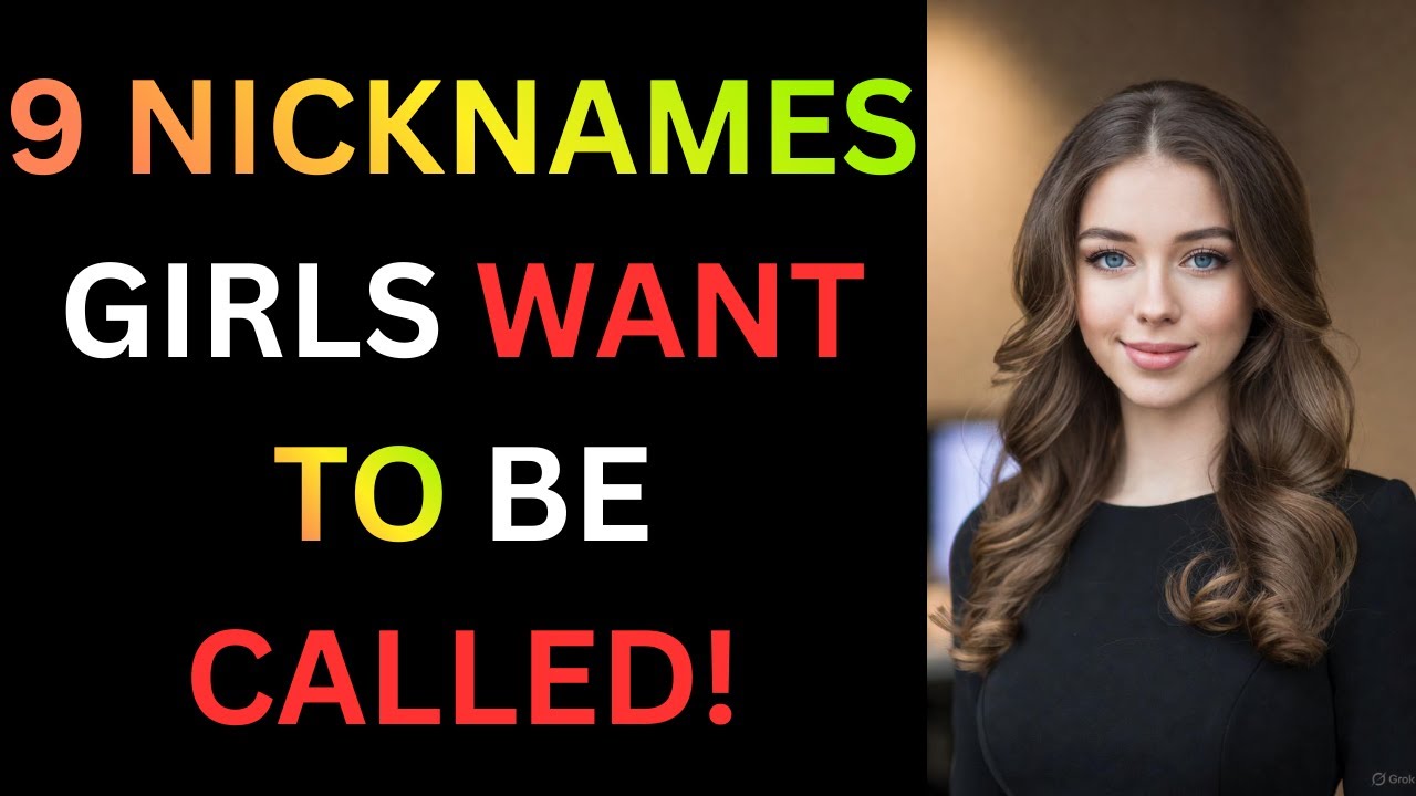 9 Cute Nicknames Women Secretly Love (That Trigger Instant Attraction)