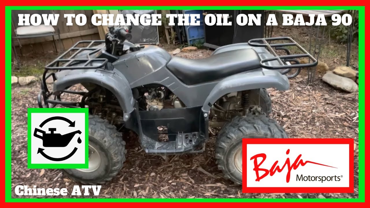 How to Change the Oil on a Chinese ATV