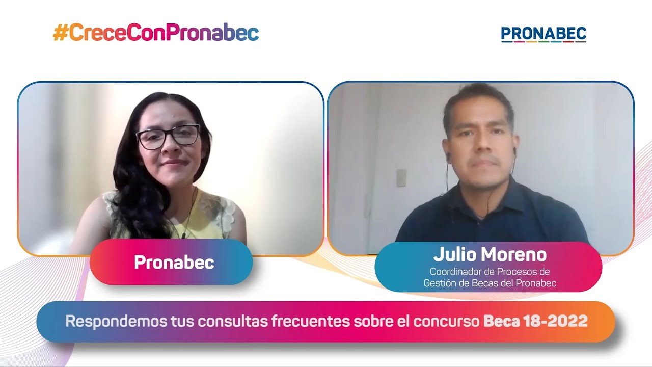 Respondemos tus consultas frecuentes sobre el concurso Beca 18-2022