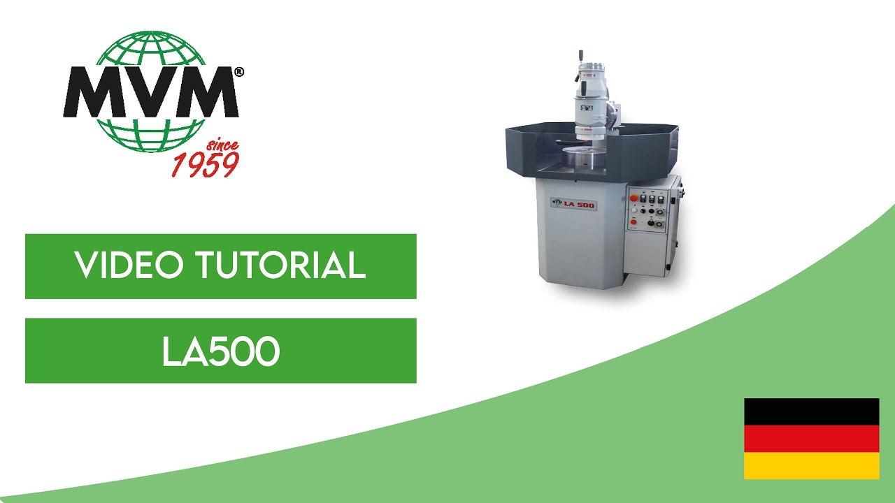 Video Tutorial LA500 - DE