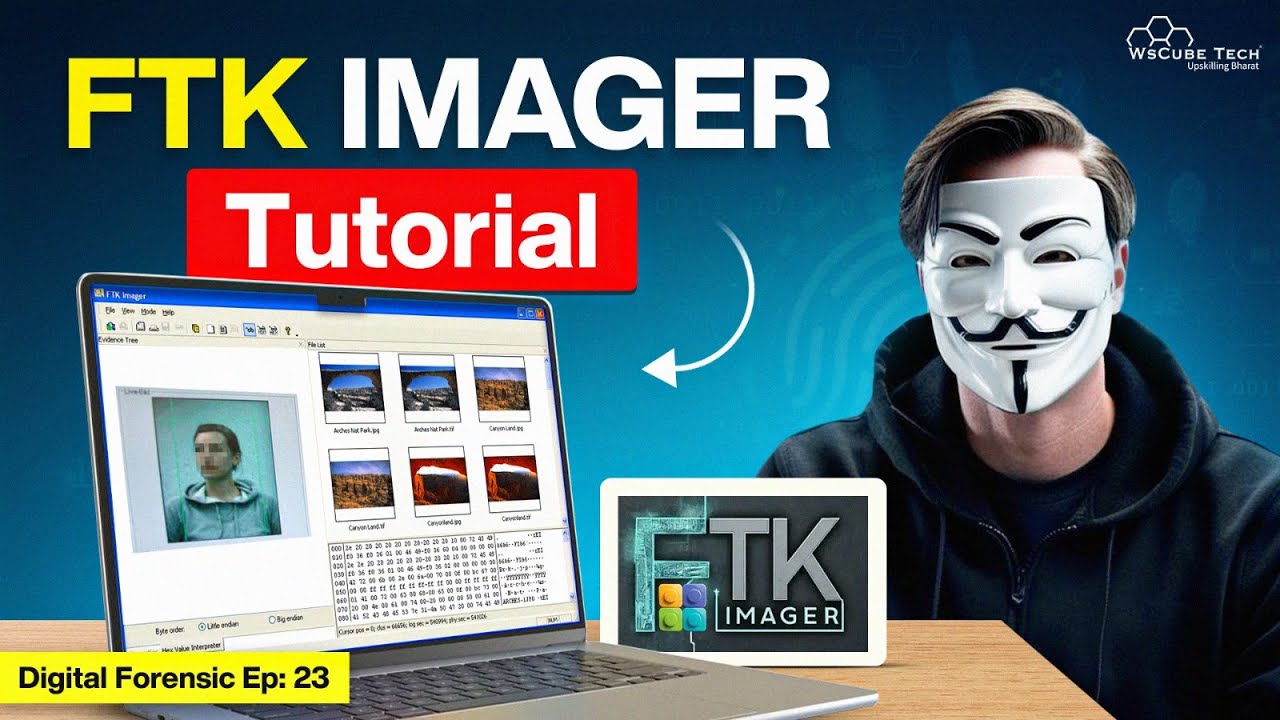 How to Use FTK Imager for Forensic Data Acquisition on Windows (Full Guide) | Digital Forensic Ep.23