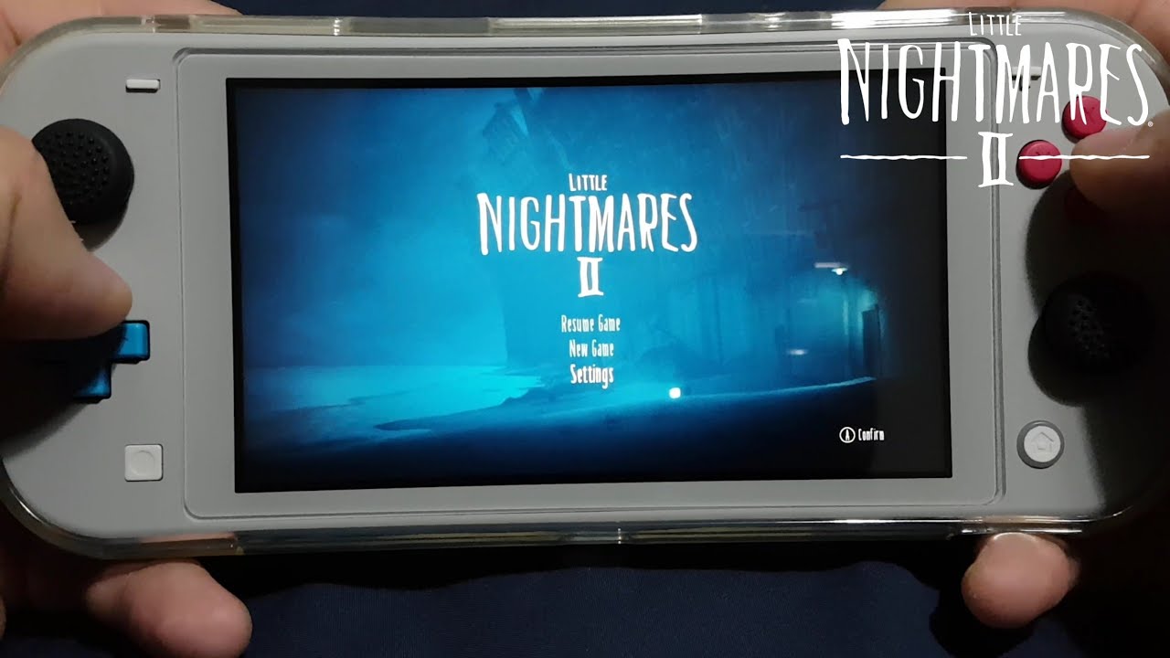 Little Nightmares II on Nintendo Switch Lite
