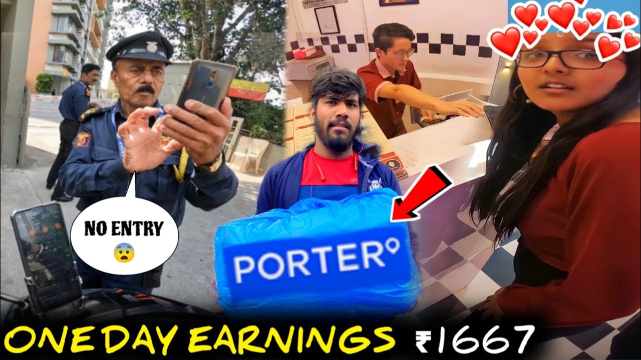 PORTER ONE DAY 1667 EARNINGS ⚡ಯಾರು ಬೇಕಾದ್ರೂ ಮಾಡಬಹುದು (12 Hours ⏱️) ಆದರೆ ಸ್ವಲ್ಪ 😨 #porter #kannada