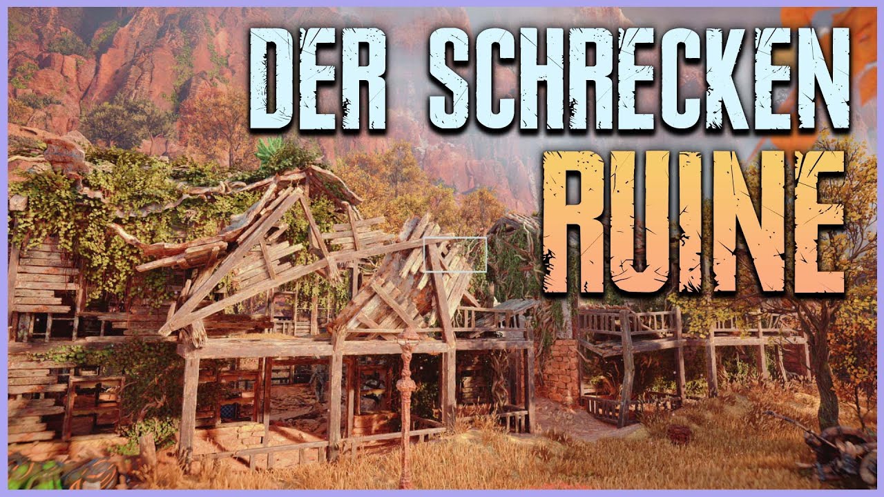 Ruine der Schrecken - Horizon Forbidden West - Ornament - Reliktruine - Platin Guide - Tipps Deutsch