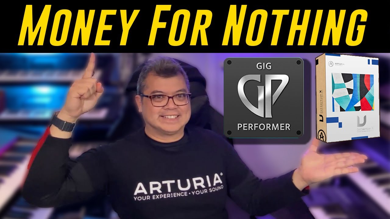 Dire Straits - Money for Nothing Keyboard Cover and Setup Explanation | Gig Performer V-Collection