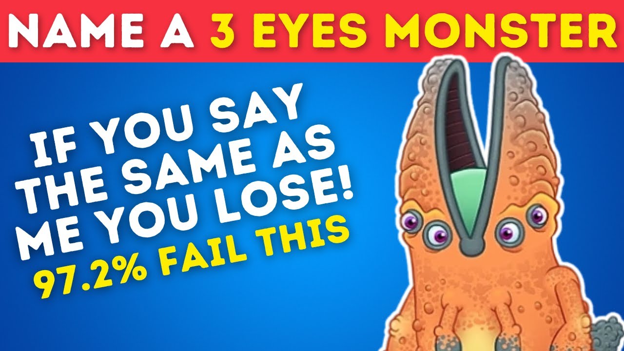 Avoid Saying The Same Thing As Me My Singing Monsters Edition (EASY TO IMPOSSIBLE) #3