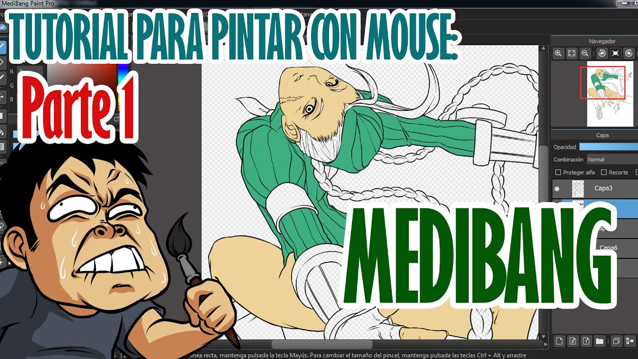 Cómo pintar con MOUSE en Medibang Paint Pro Parte 1 @ShukeiArt
