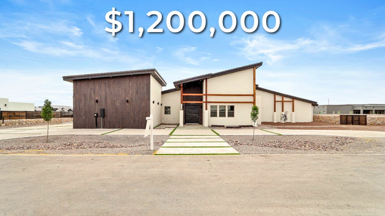 Touring a $1,200,000 Custom Home in El Paso, TX! - UNIQ Signature Homes