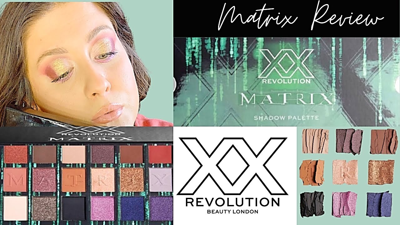XX REVOLUTION X MATRIX MORPHEUS LUXX PALETTE REVIEW, TUTORIAL & SWATCHES