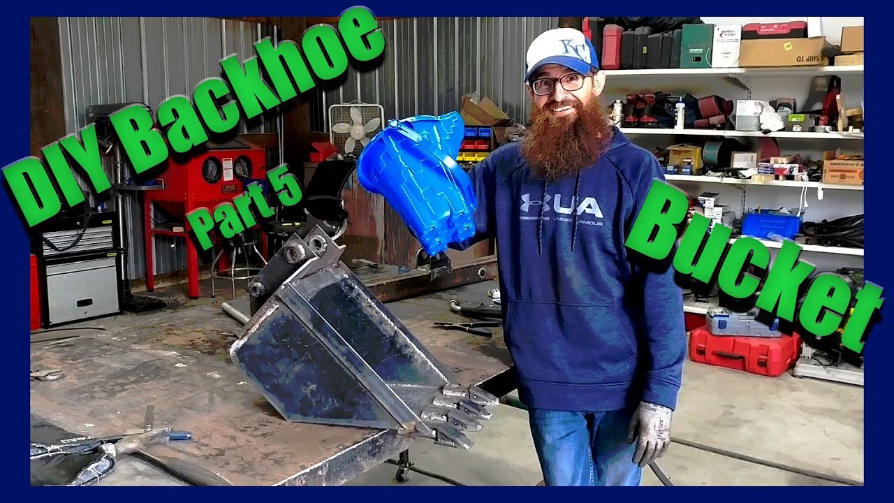 Building a Mini Backhoe for a lawn mower (Part5)