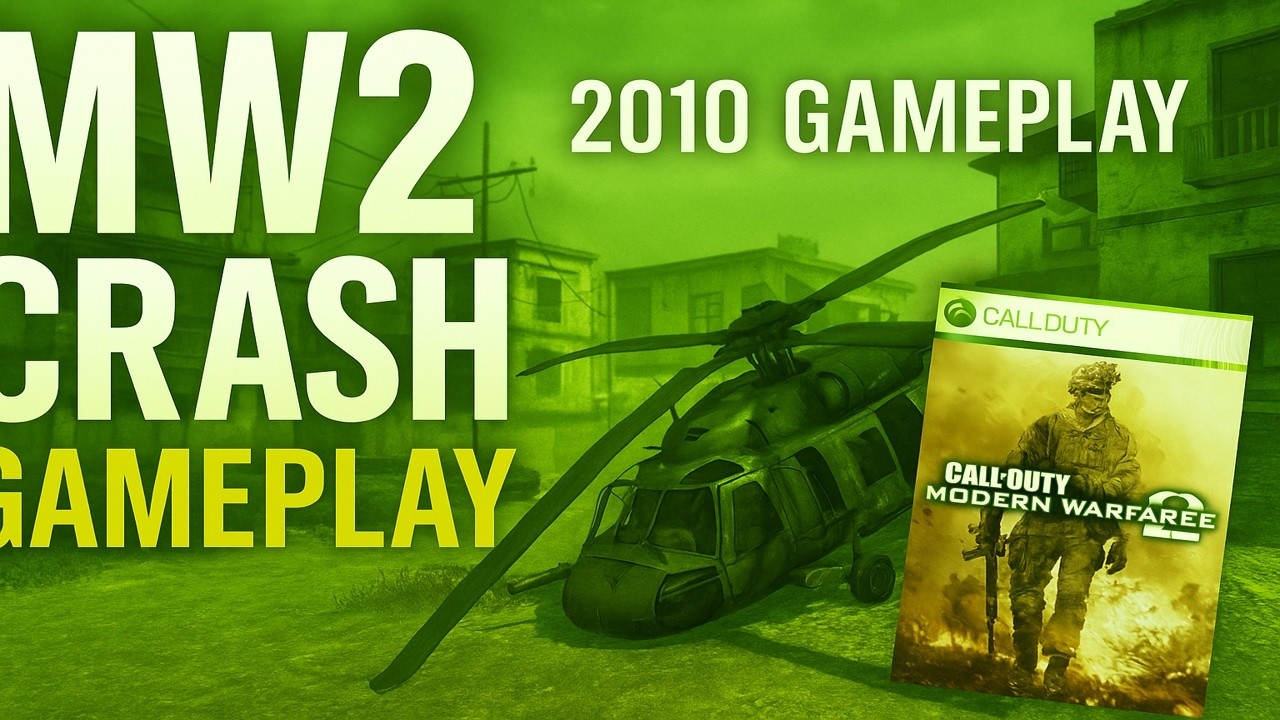Modern Warfare 2 &ndash; Crash Map Gameplay (2010 OG)