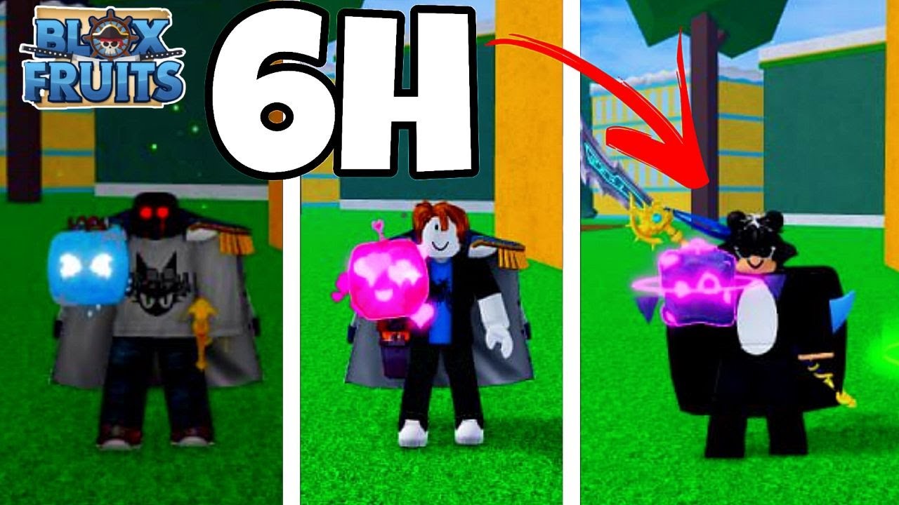 6 ម៉ោង Random Fruit | Roblox Blox Fruit |
