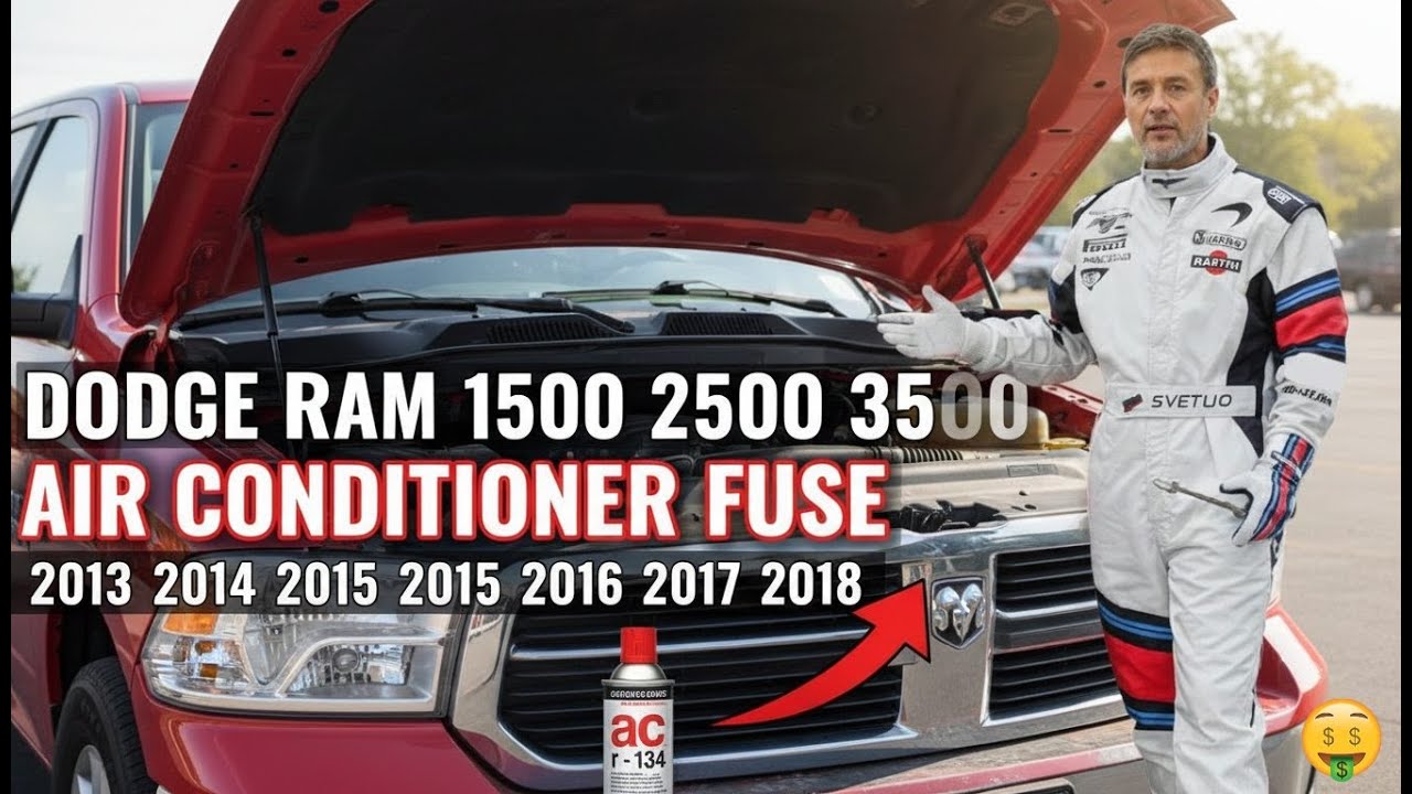Кондиционер в Dodge Ram не работает? Сначала проверьте предохранитель!