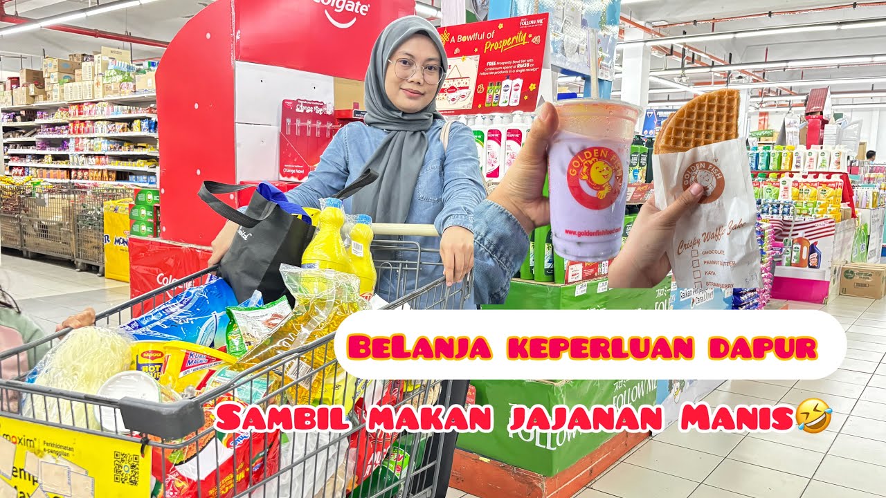 BELANJA KEPERLUAN IBU RUMAH TANGGA||