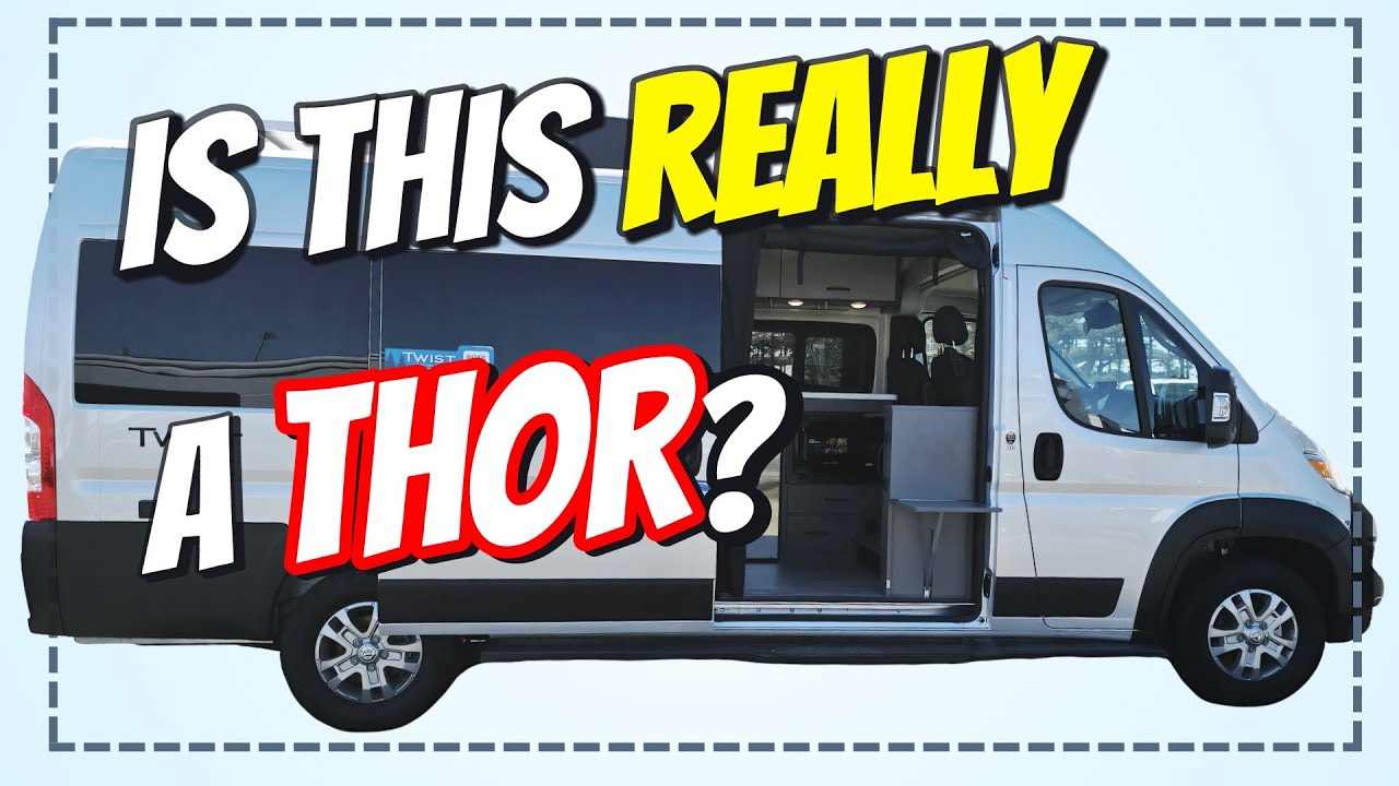 2024 THOR Twist 2LB - The Best Budget Class B Camper Van!