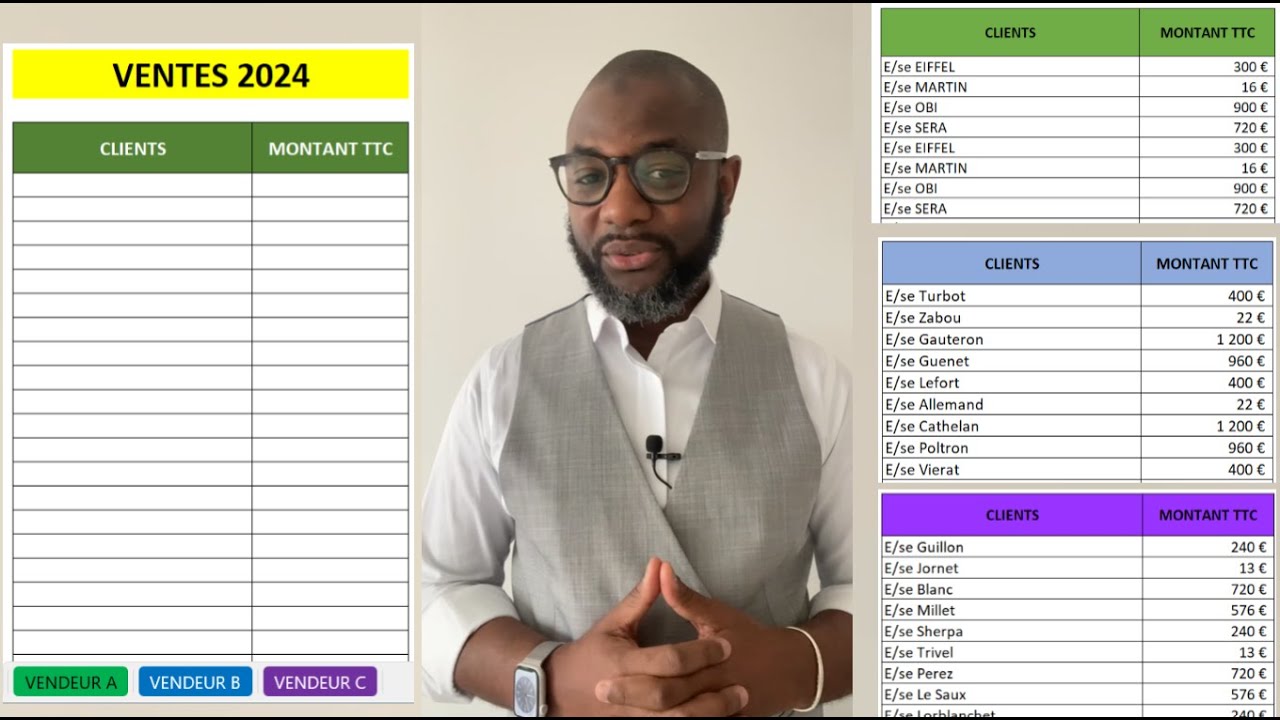 Combiner plusieurs tableaux sur EXCEL avec la nouvelle fonction ASSEMB.V
