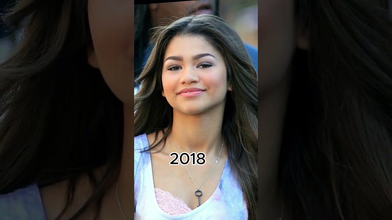 Zendaya&rsquo;s Evolution Through the Years 💫 #edit #celebrityevolution #retro #shortsfeed #thenandnow