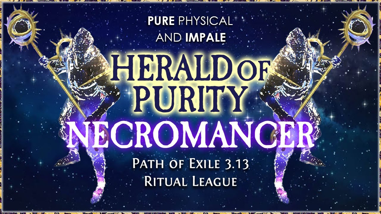 PoE 3.13 - Herald of Purity & Spiders Necromancer